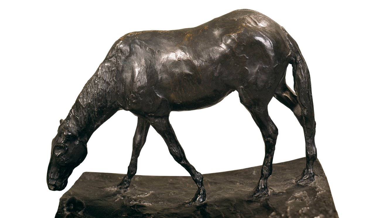 Hevonen kaukalolla, Edgar Degasin veistos tekijältä Edgar Degas