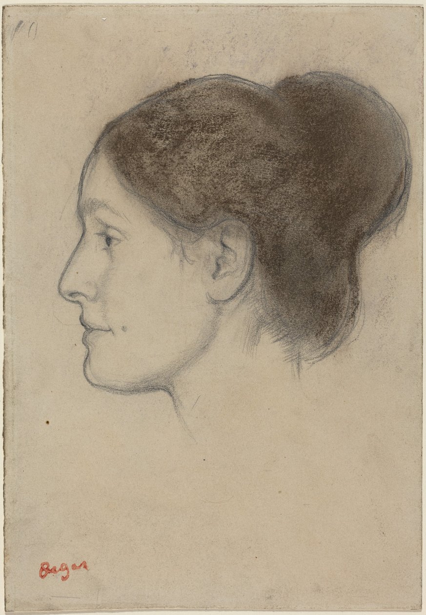Hortense Valpinçon tekijältä Edgar Degas