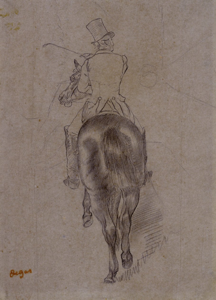 Huonekalut ja erilaiset esineet 1100- ja 1300-luvuilta tekijältä Edgar Degas