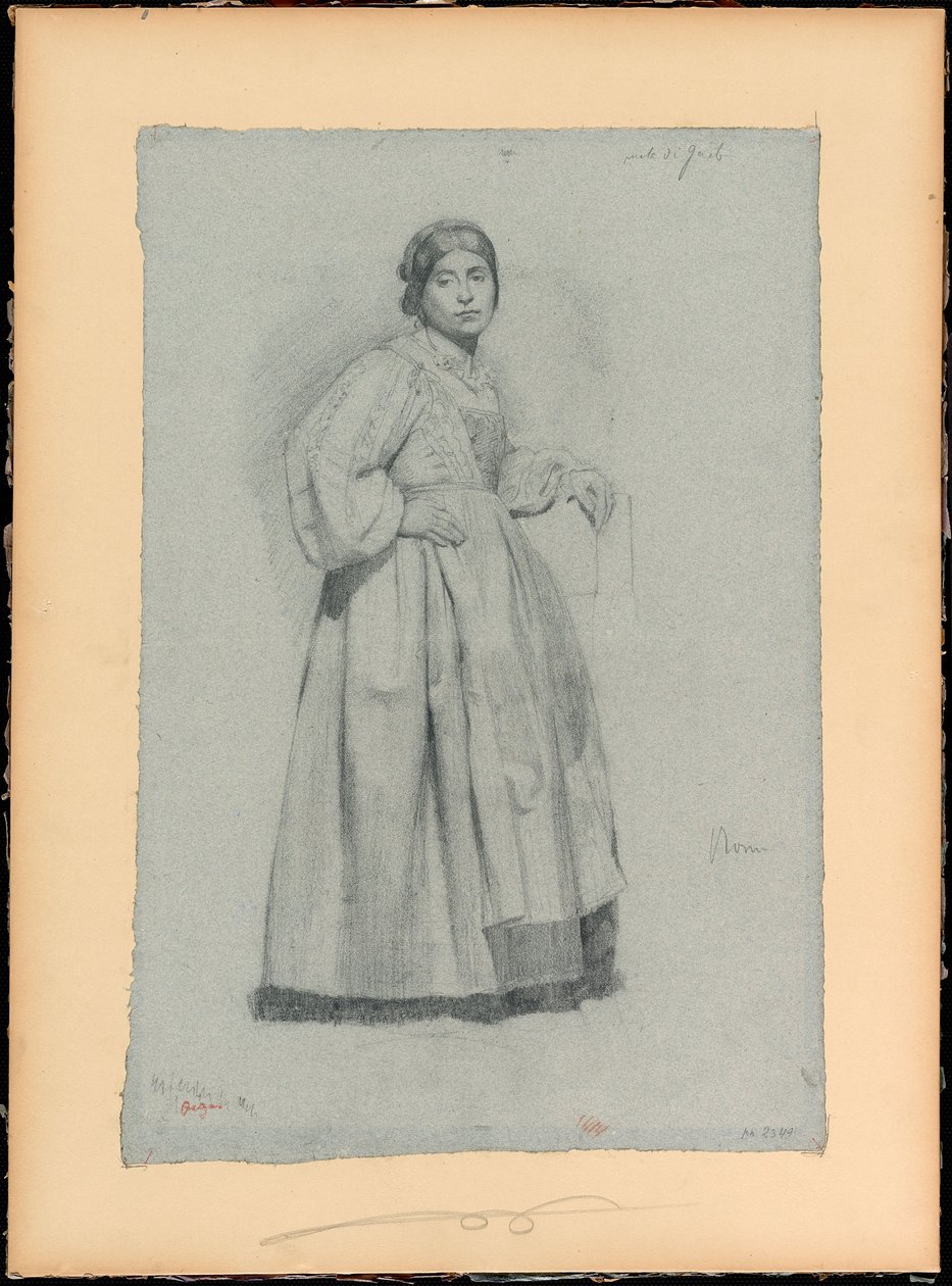Italian kieli (Gaëta) tekijältä Edgar Degas