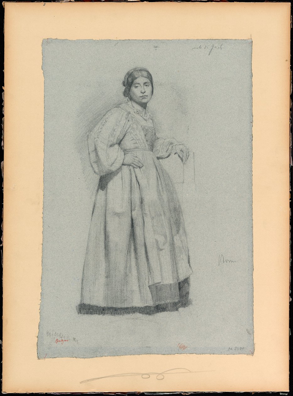 italia (gaëta) tekijältä Edgar Degas