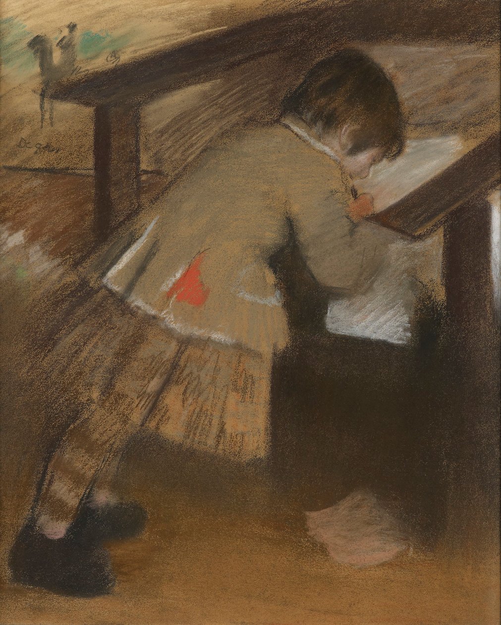 Jacques de Nittis lapsena tekijältä Edgar Degas