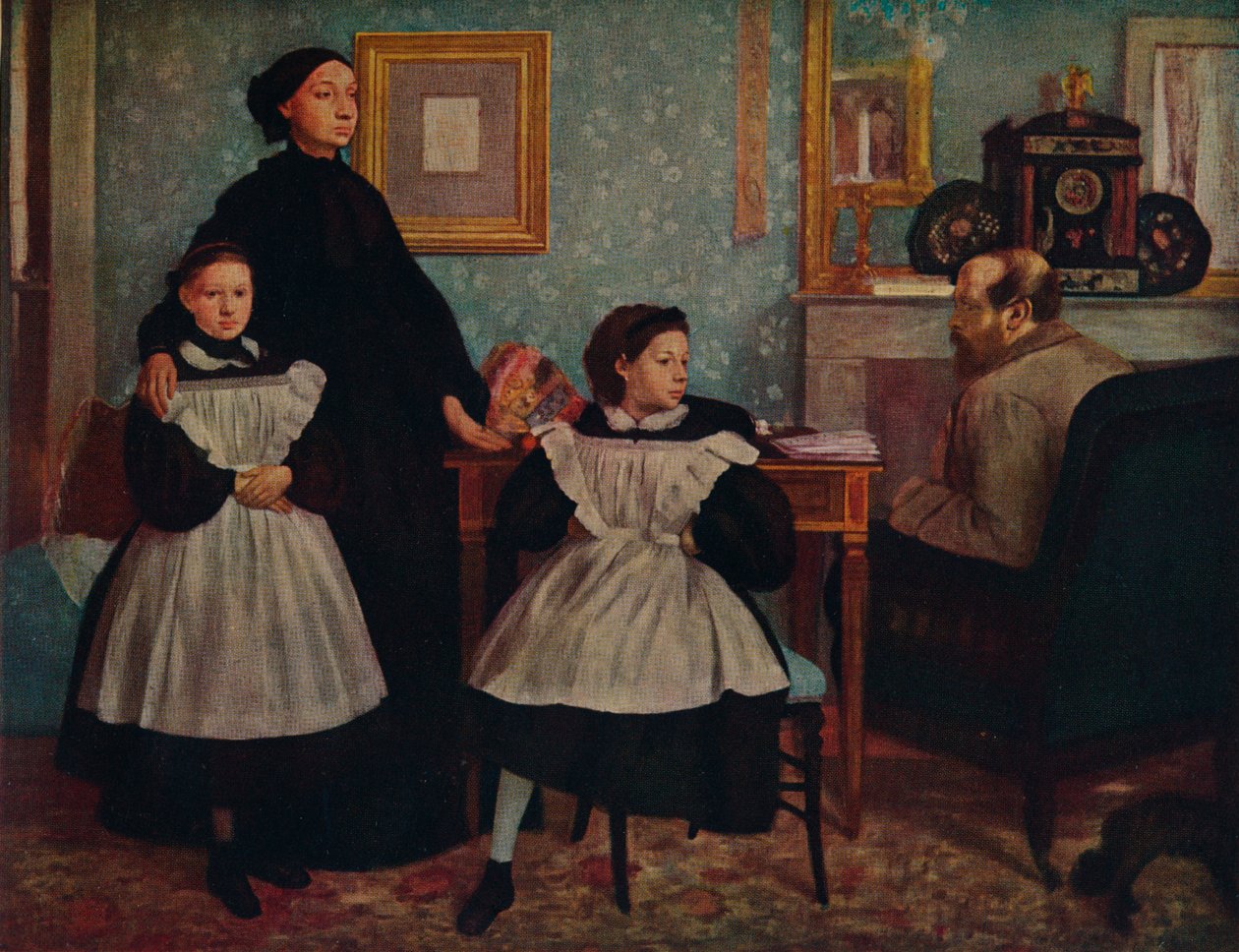 Belllin perhe, 1867 tekijältä Edgar Degas