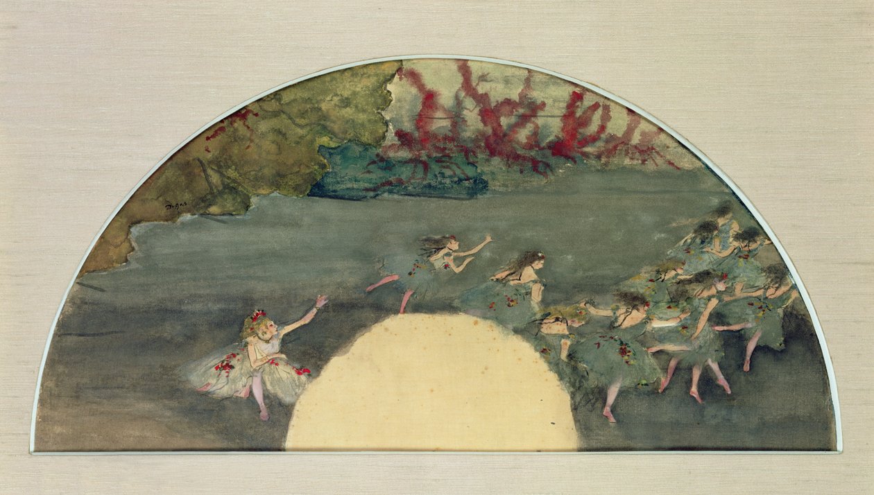 Farandole, 1879 tekijältä Edgar Degas