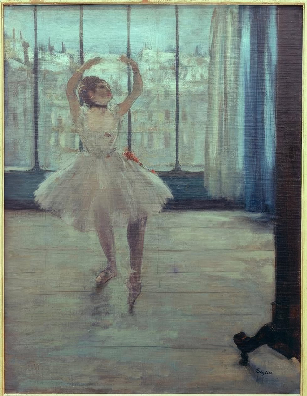 La danseuse chez le photographe tekijältä Edgar Degas