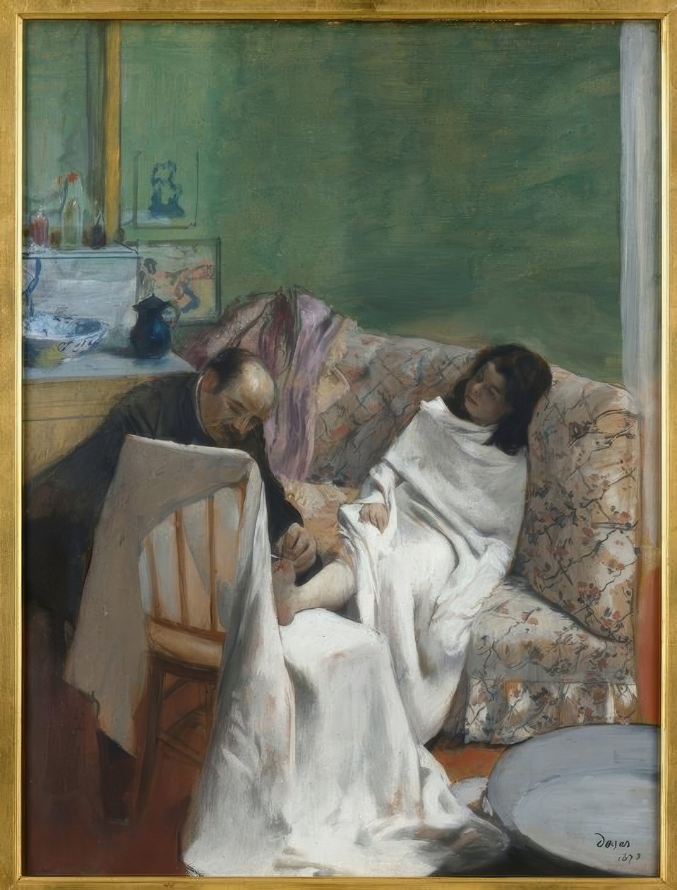 Le pedicure tekijältä Edgar Degas