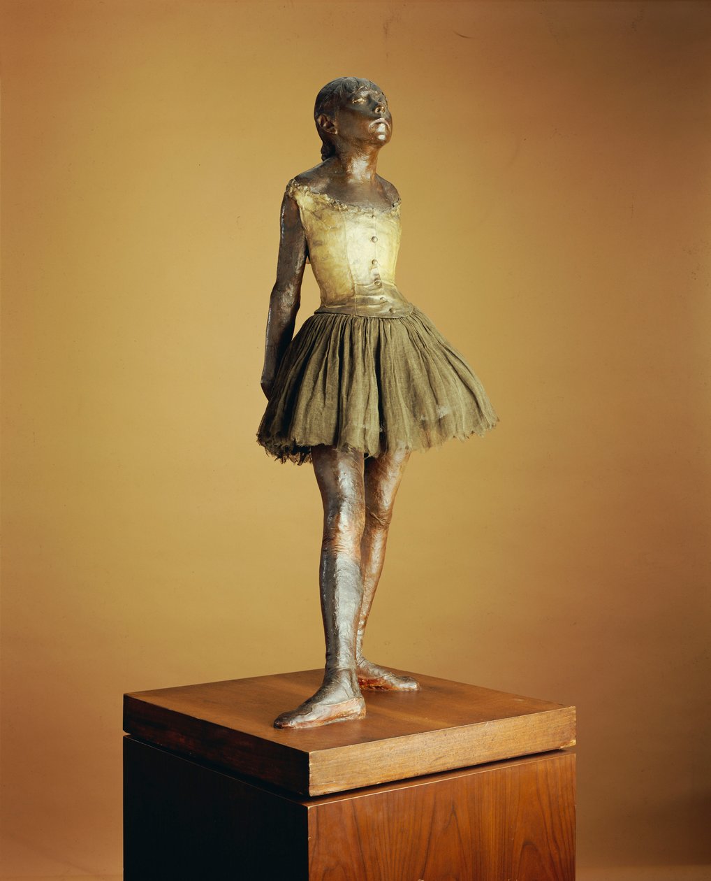 Neljäntoista vuoden pieni tanssija, 1879-81, näyttelijä 1921 tekijältä Edgar Degas