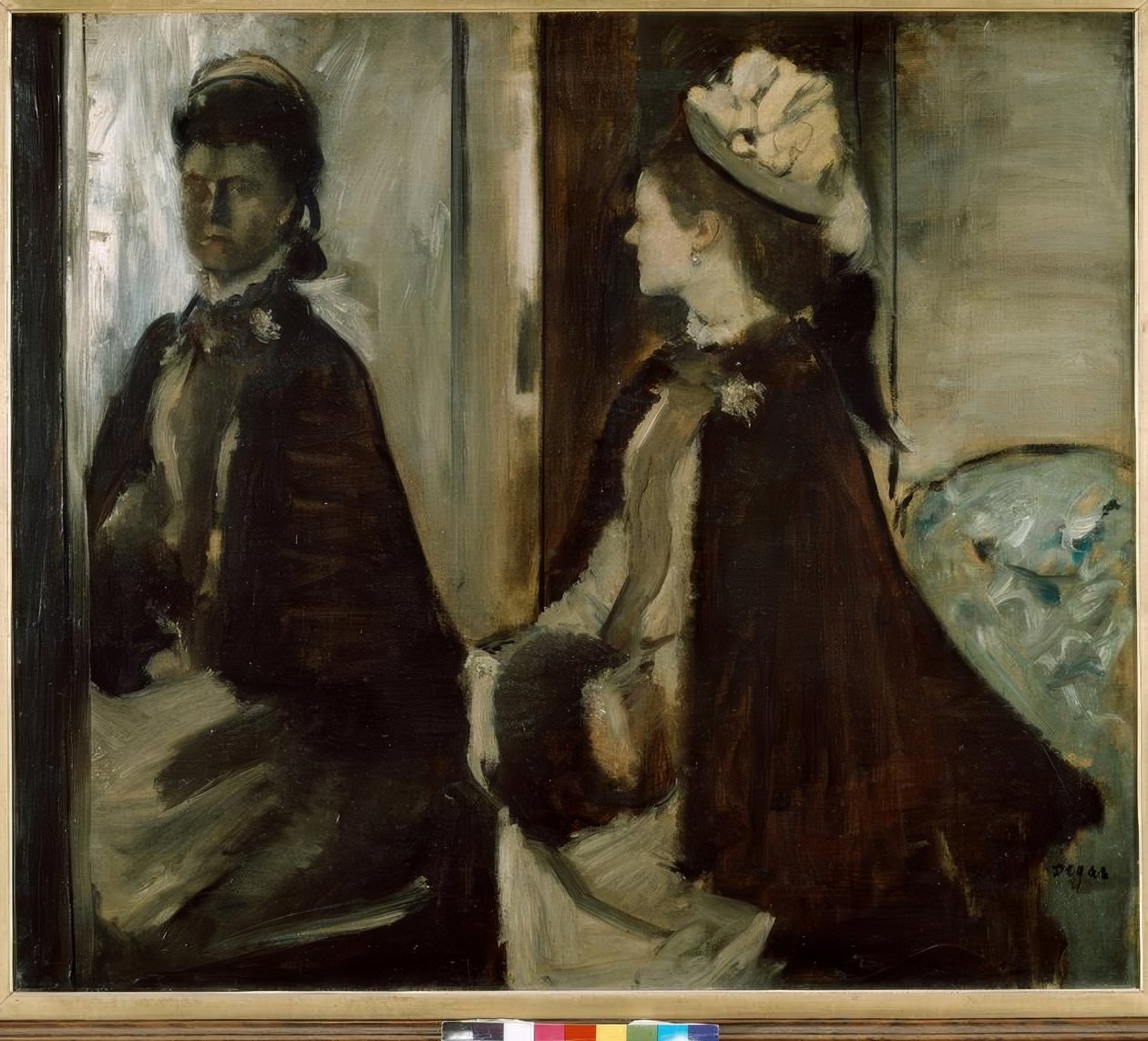 Madame Jeantaud au miroir tekijältä Edgar Degas