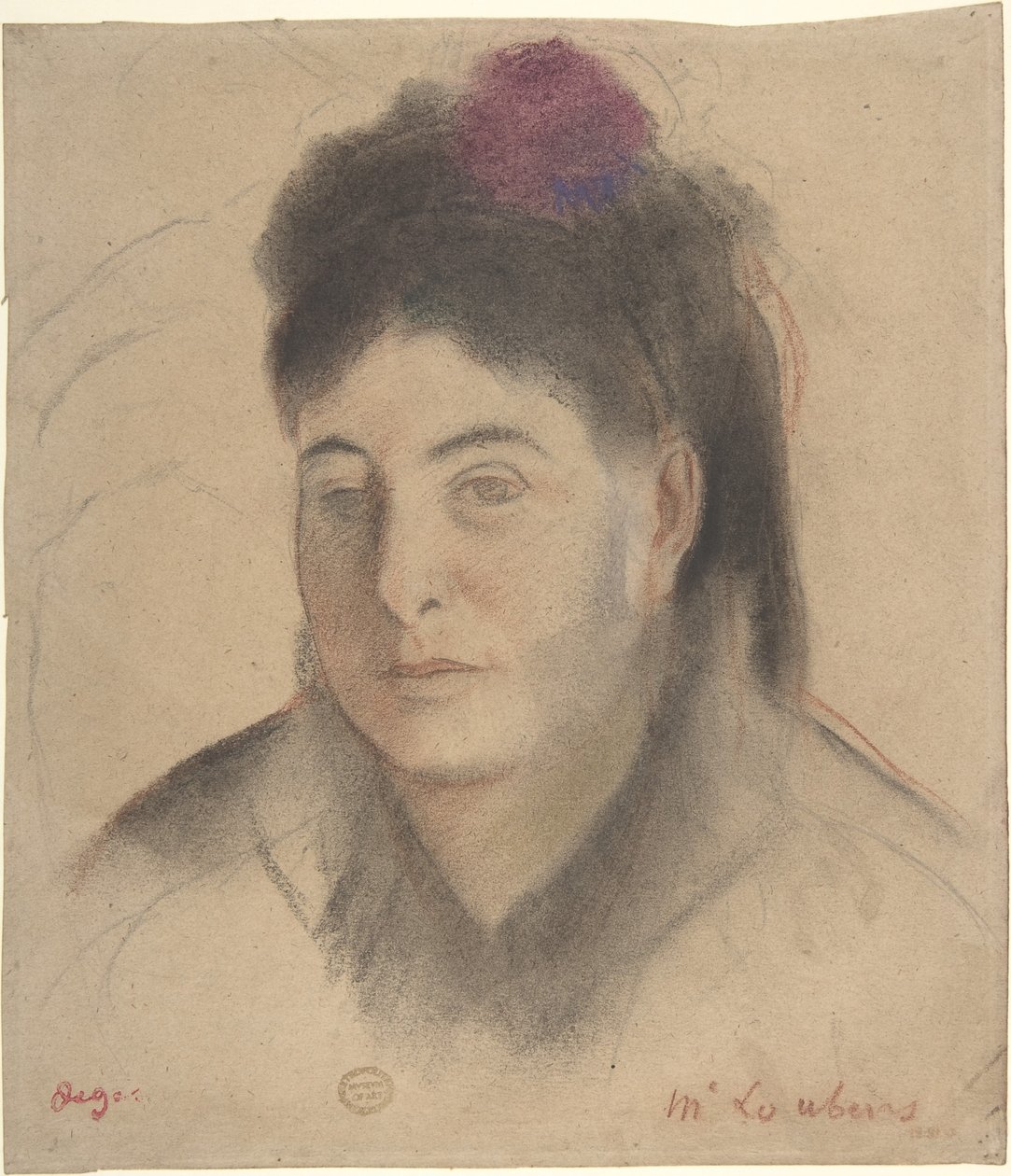 Rouva Loubens tekijältä Edgar Degas