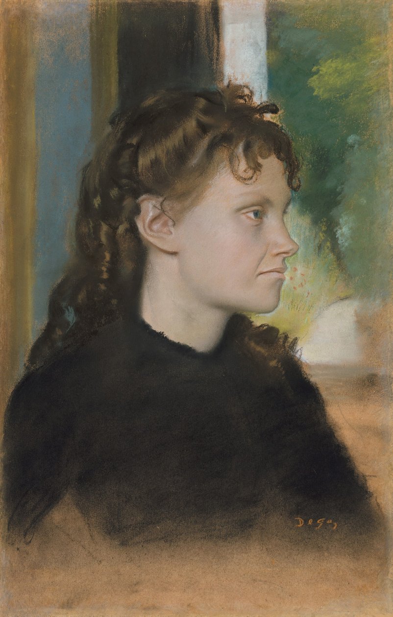Madame Théodore Gobillard, 1869 tekijältä Edgar Degas
