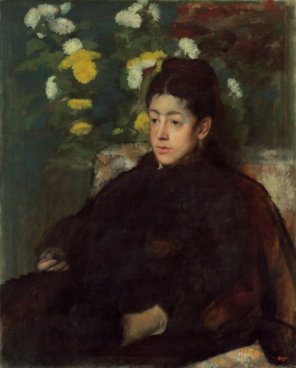 Mademoiselle Malot tekijältä Edgar Degas
