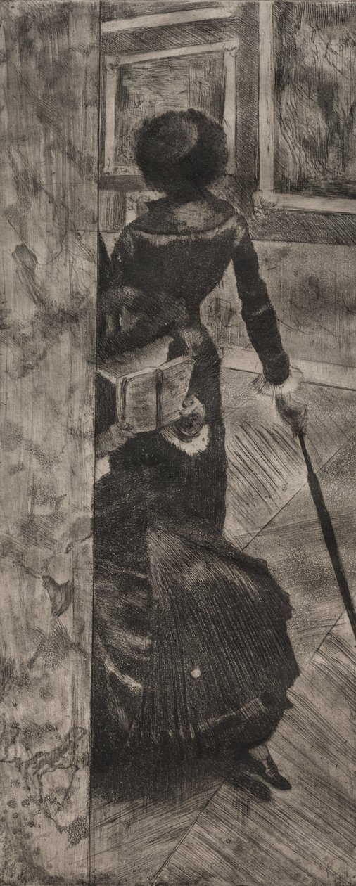 Mary Cassatt Louvressa: Maalaustalleria tekijältä Edgar Degas