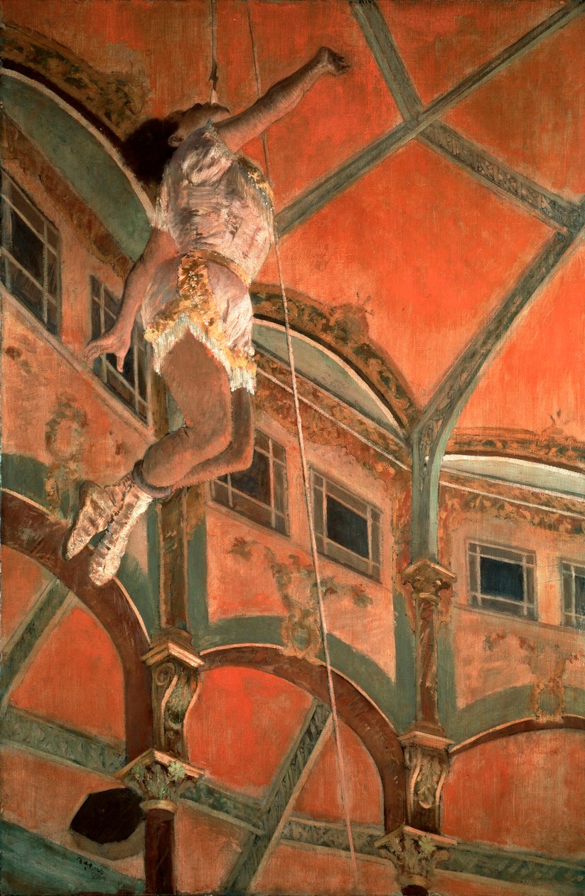 Neiti Lala Fernandon sirkuksessa tekijältä Edgar Degas