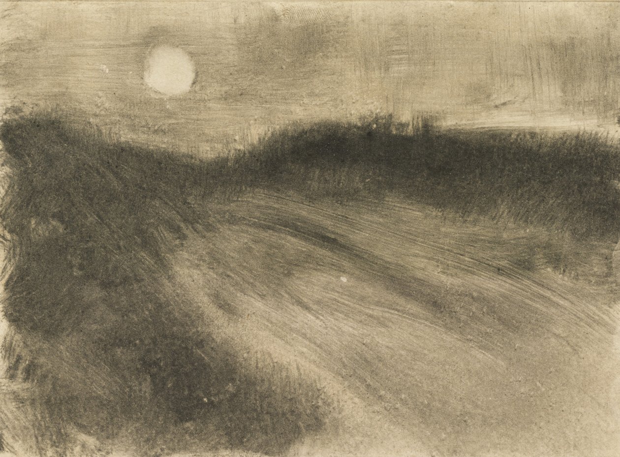 Kuunnousu, noin 1880 tekijältä Edgar Degas