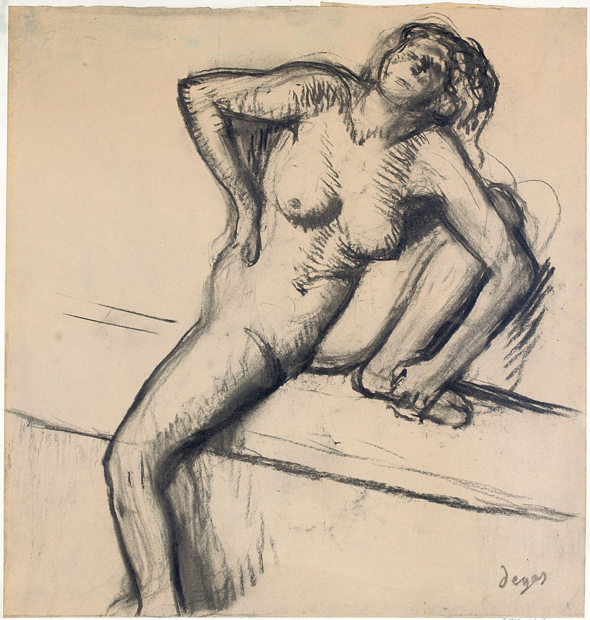 Nyt 1890-luvun loppu tekijältä Edgar Degas