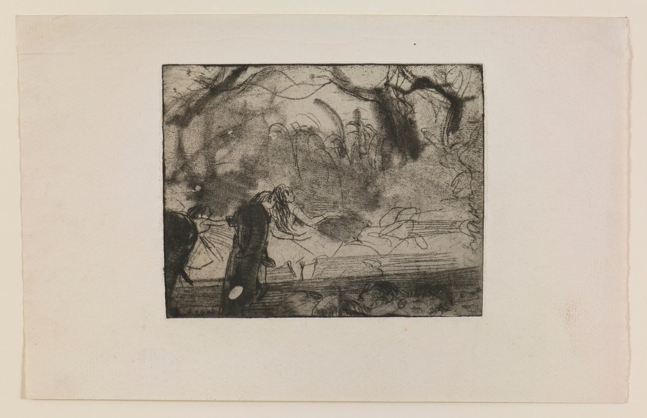 Lavalla III tekijältä Edgar Degas