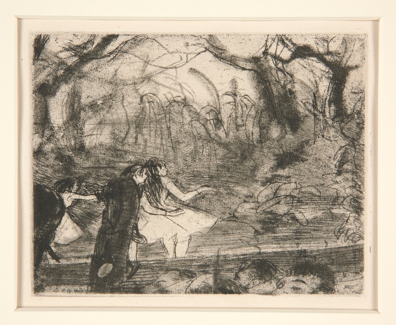 Lavalla III tekijältä Edgar Degas