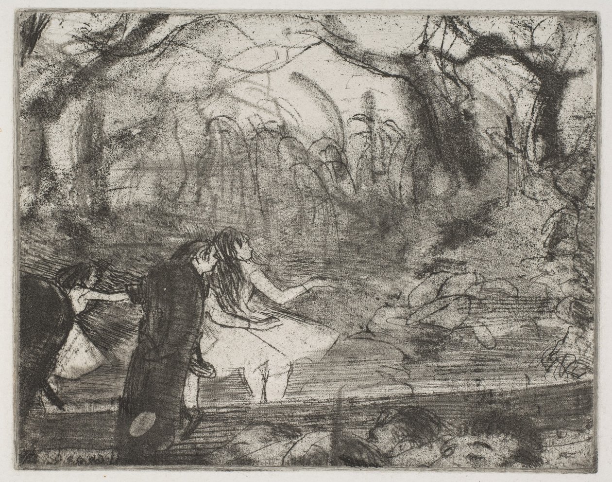 Näyttämöllä III tekijältä Edgar Degas