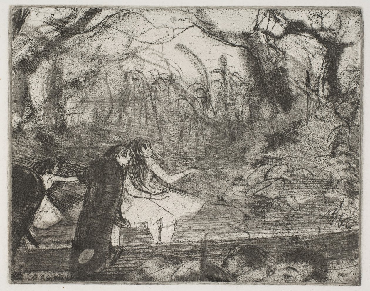 Stage III, 1876-77. tekijältä Edgar Degas