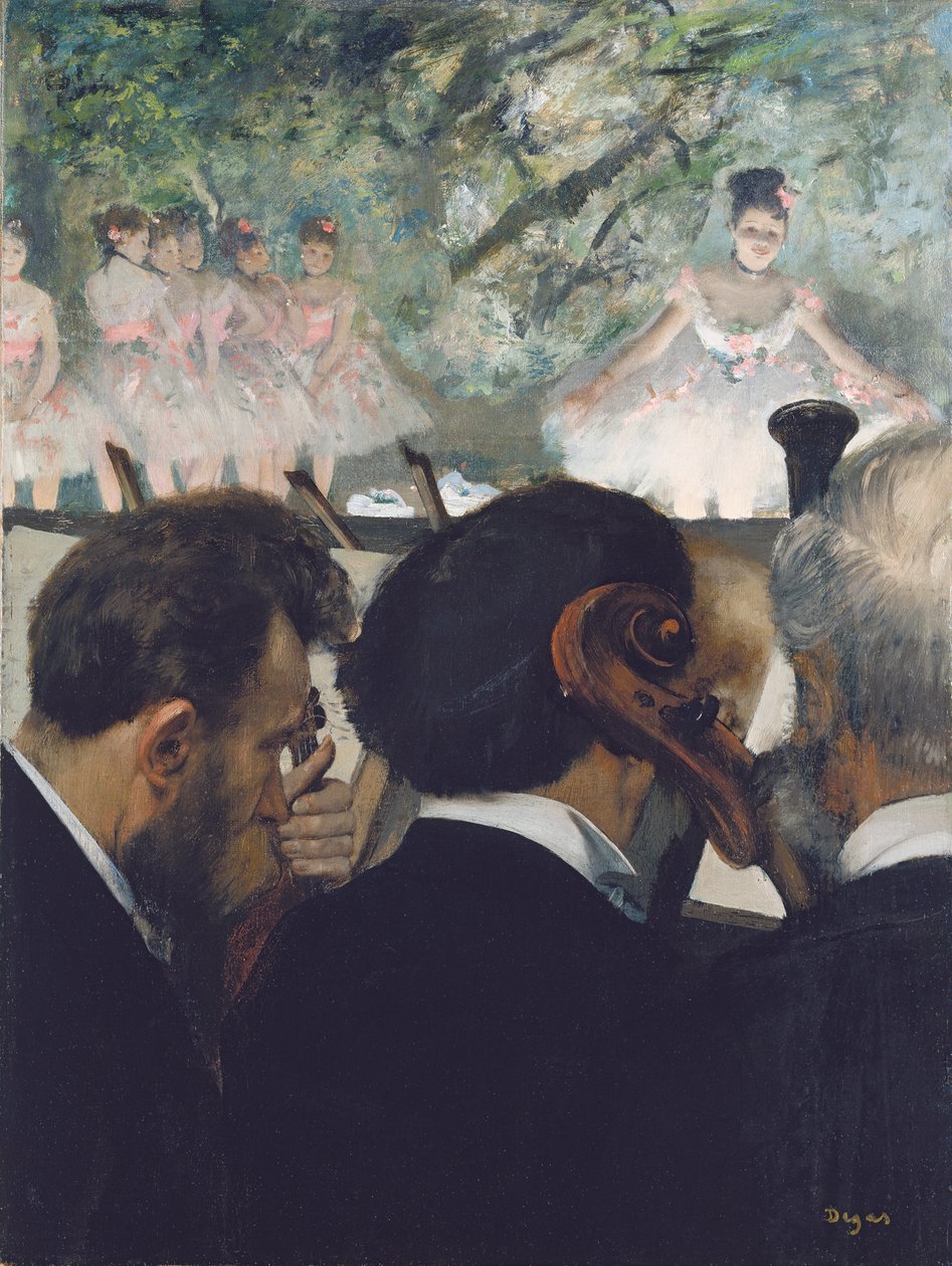 Orkesterimuusikot tekijältä Edgar Degas