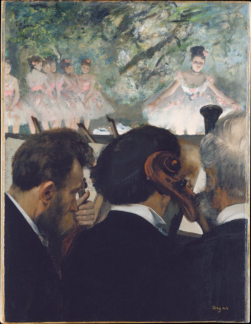 Orkesterin muusikot tekijältä Edgar Degas