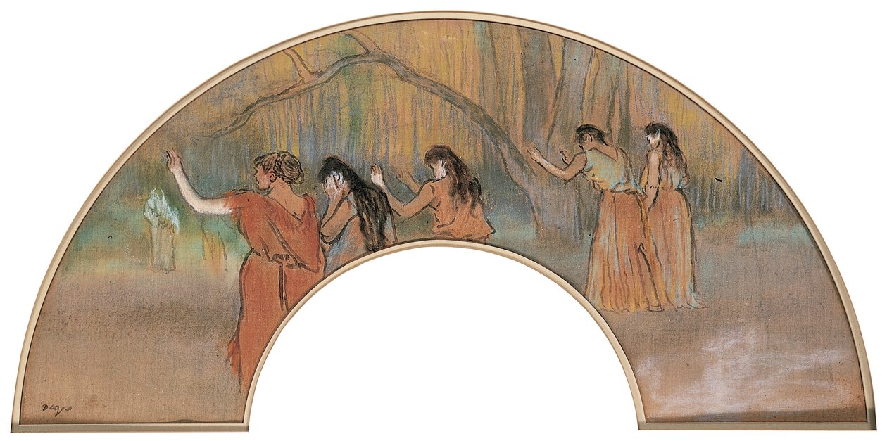 Oopperahahmot, n. 1880 tekijältä Edgar Degas