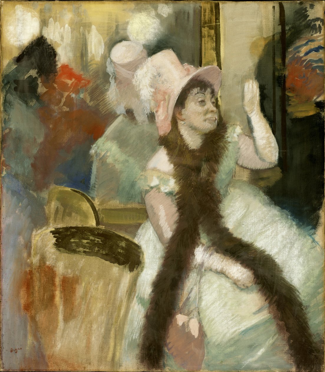 Muotokuva pukupallon jälkeen tekijältä Edgar Degas