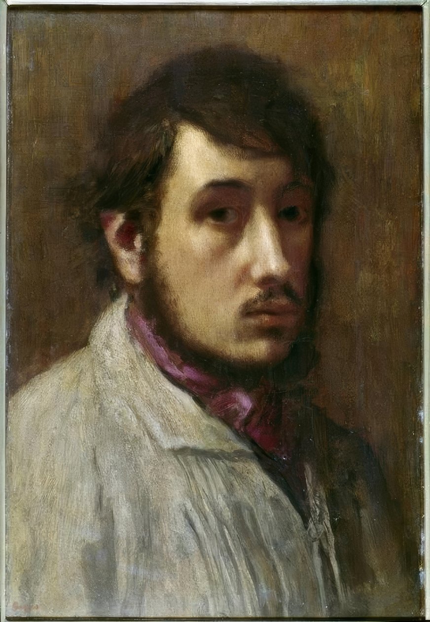 Muotokuva d’homme tekijältä Edgar Degas