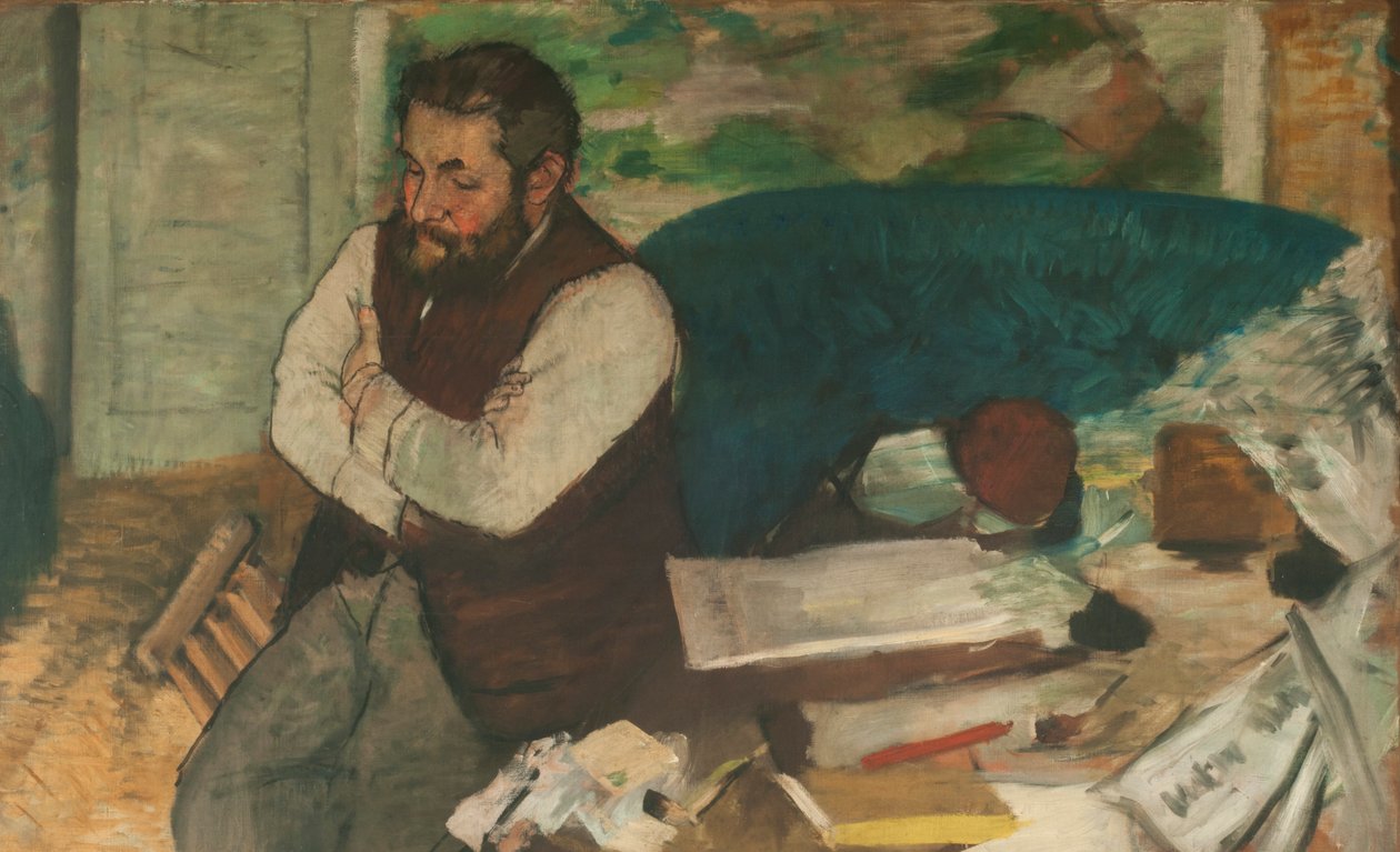 Diego Martellin muotokuva tekijältä Edgar Degas