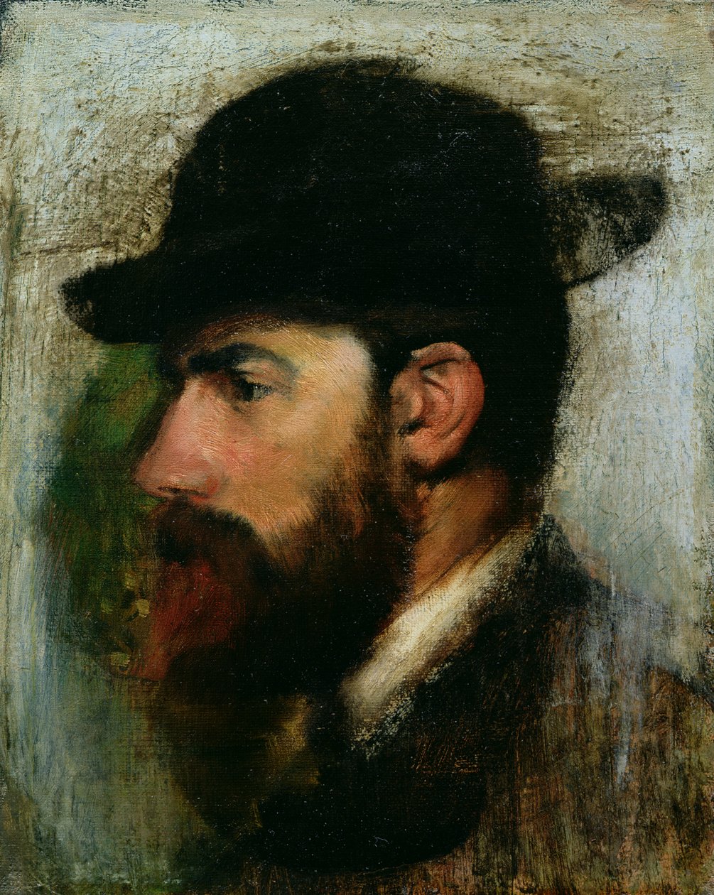 Henri Rouartin (1833-1912) muotokuva 1871 tekijältä Edgar Degas