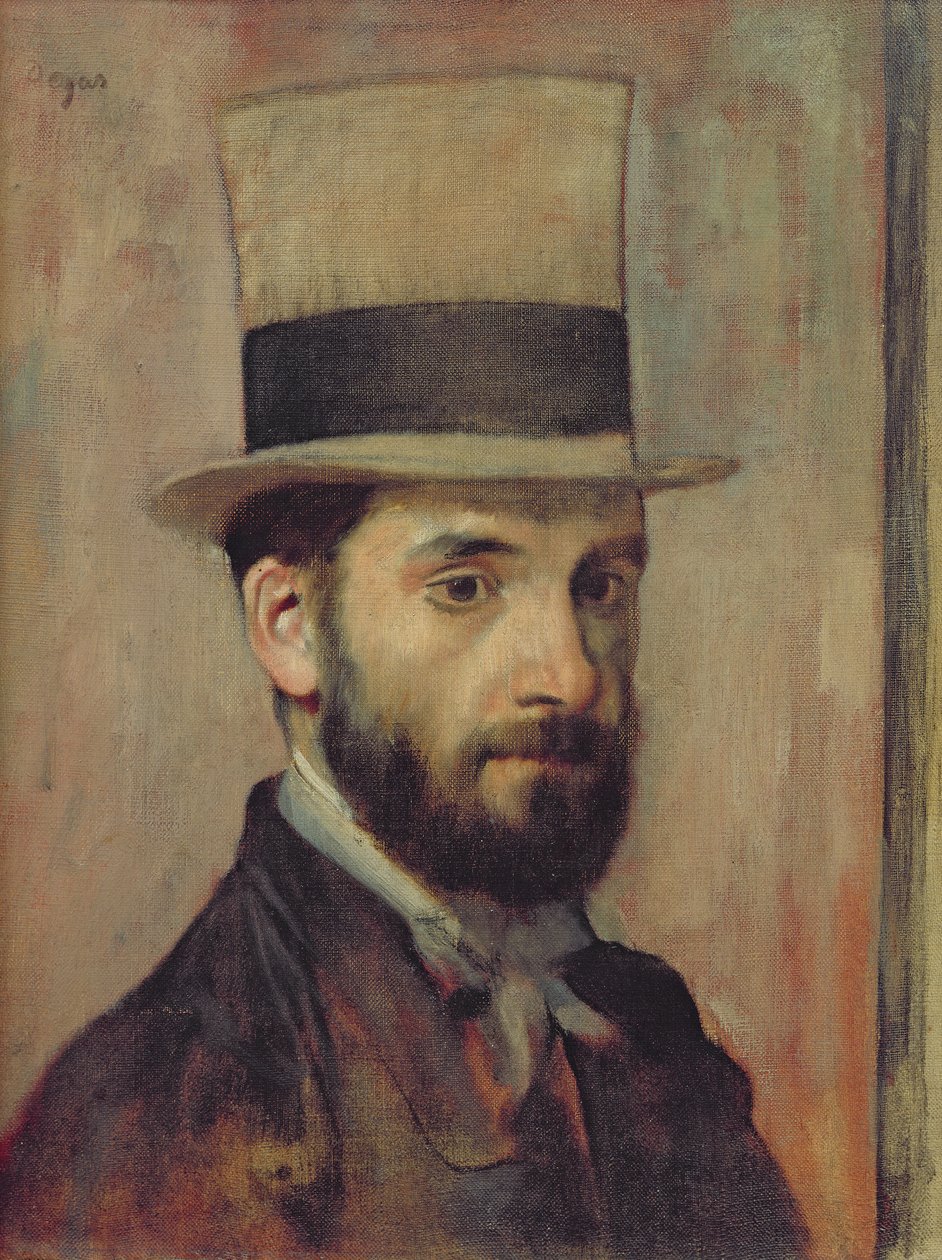Leon Bonnatin (1833-1922) muotokuva n. 1863 tekijältä Edgar Degas