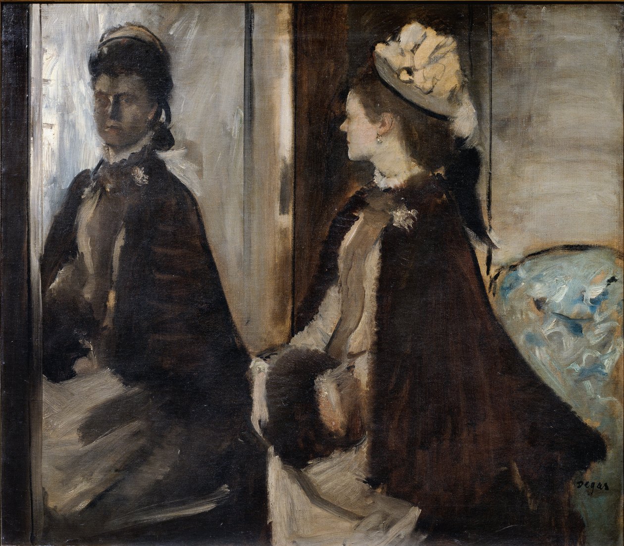 Madame Jeantaudin muotokuva tekijältä Edgar Degas