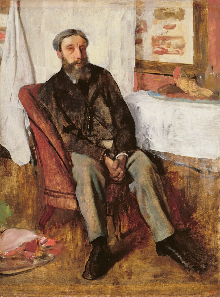 Miehen muotokuva, n. 1866 tekijältä Edgar Degas