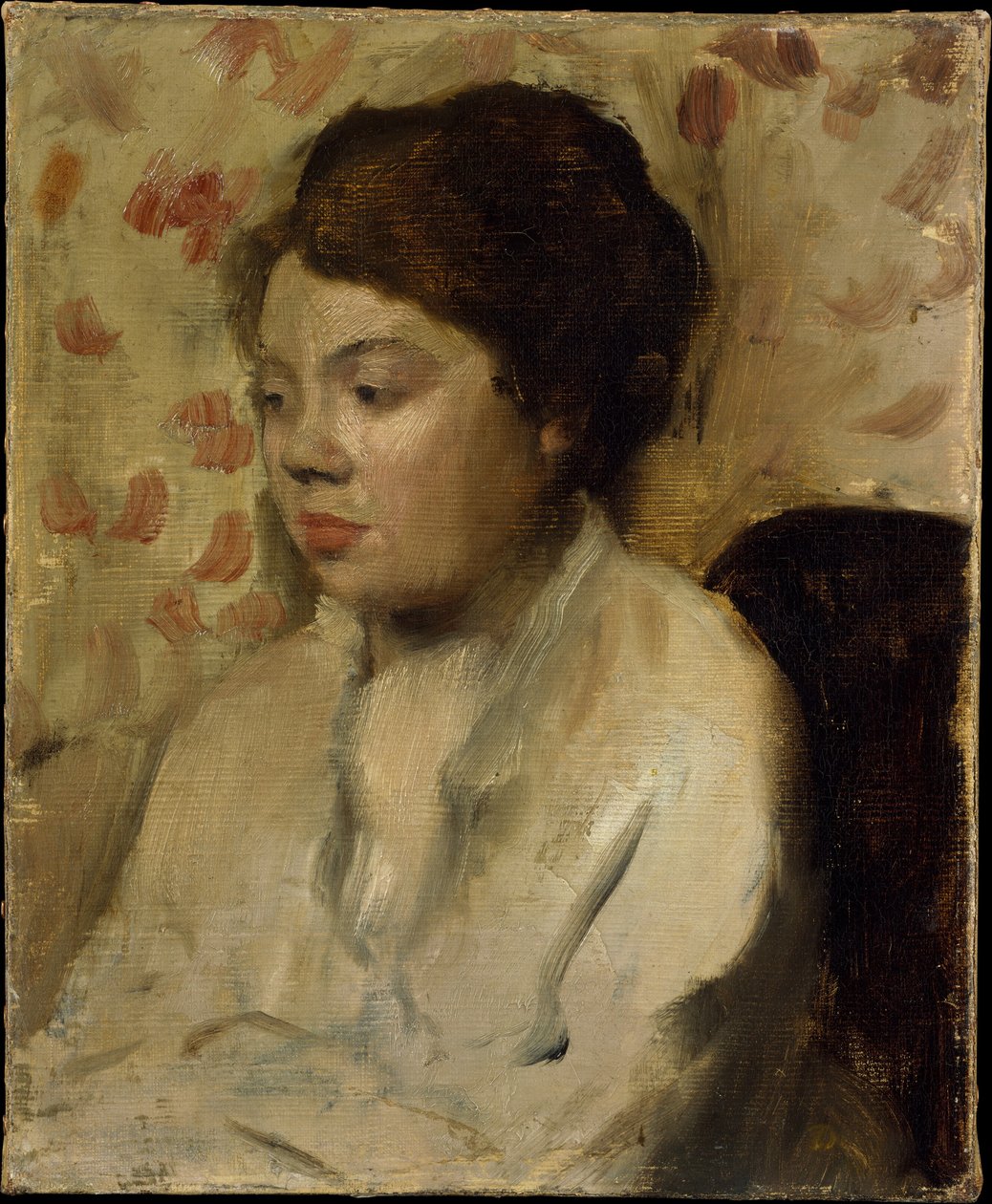Nuoren naisen muotokuva tekijältä Edgar Degas