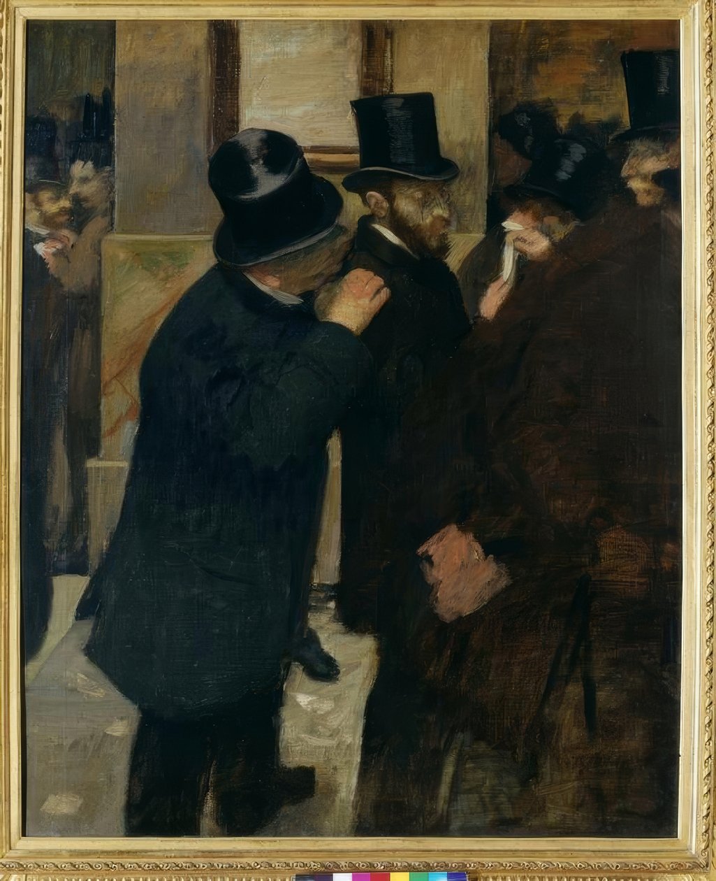 Muotokuvia a la Bourse tekijältä Edgar Degas
