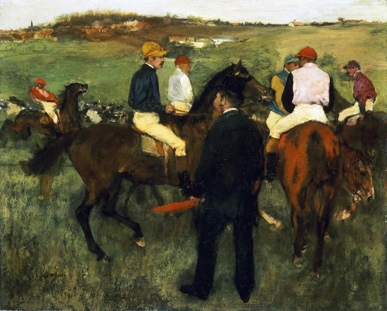 Kilpahevoset tekijältä Edgar Degas