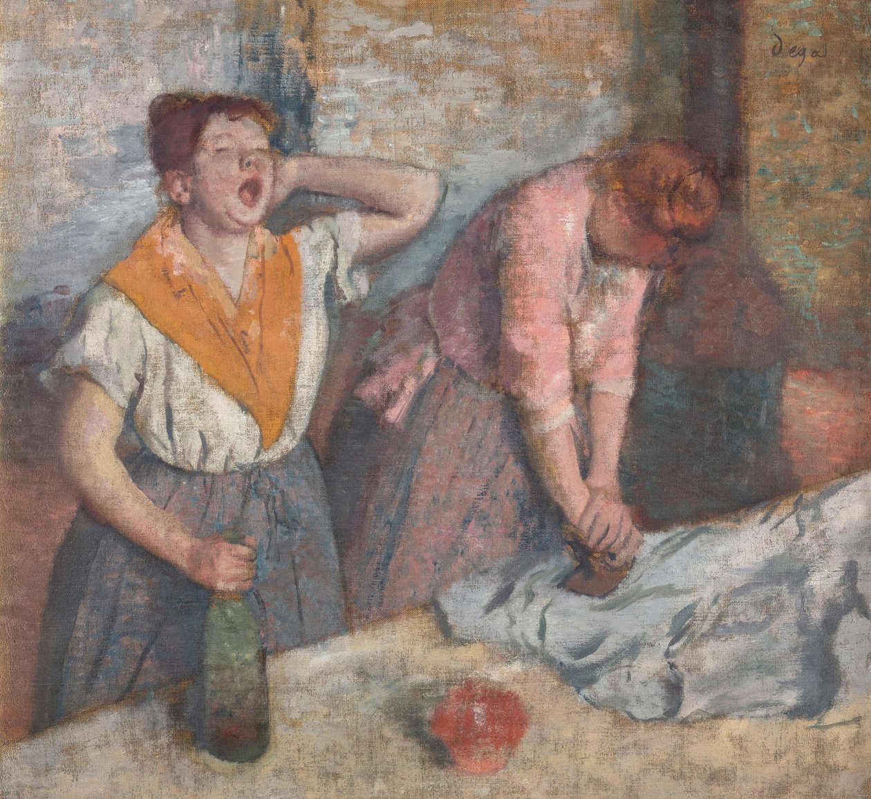 Repasseuses The Ironers, noin 1884-1886. tekijältä Edgar Degas
