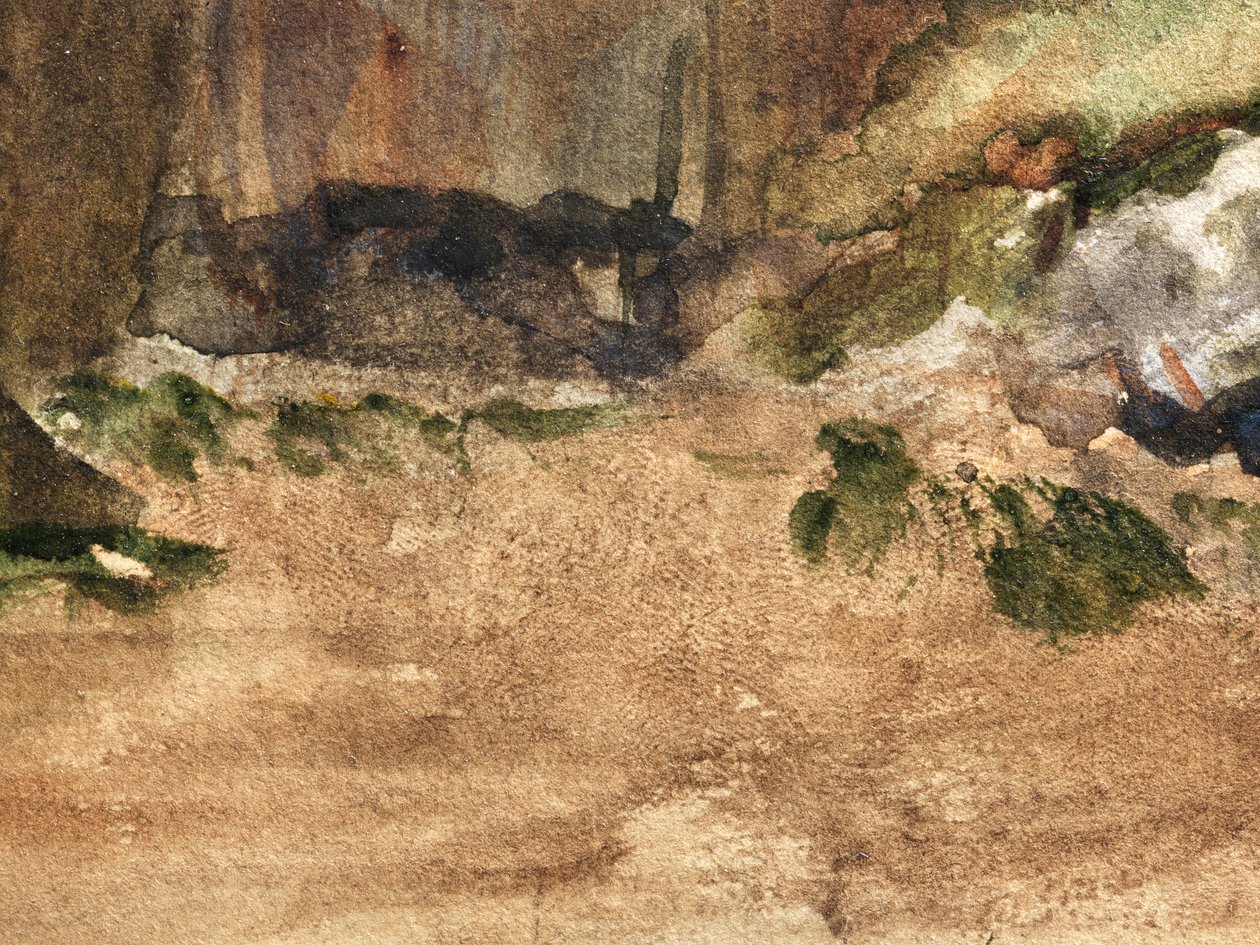 Rocks Bagnoles-De-L"Ornessa tekijältä Edgar Degas