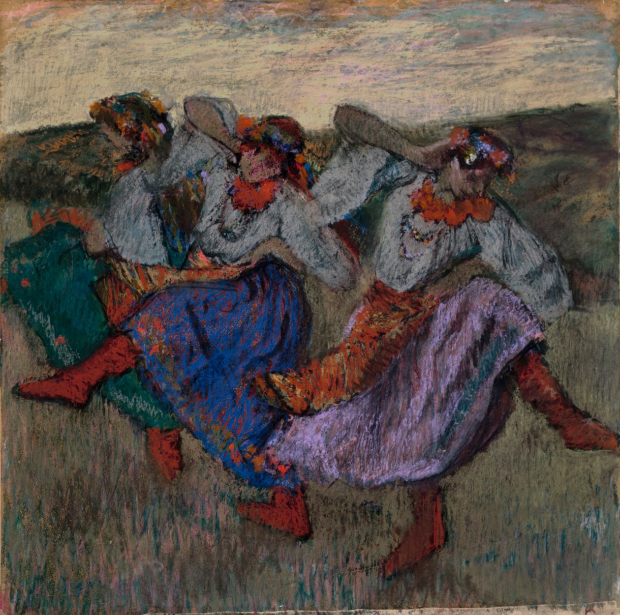 Huonekalut ja erilaiset esineet 1100- ja 1300-luvuilta tekijältä Edgar Degas