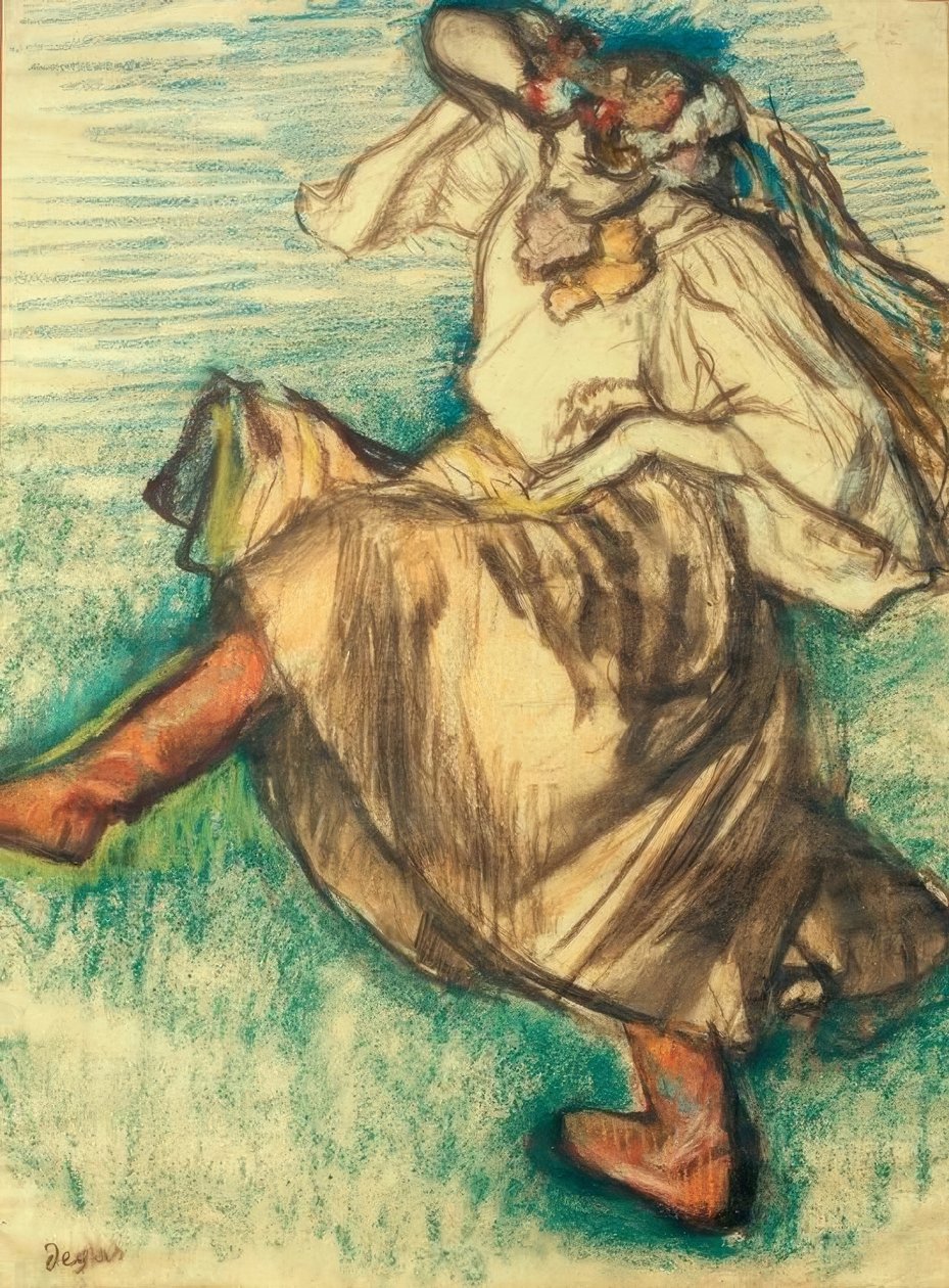 Venäjän Tänzerin tekijältä Edgar Degas