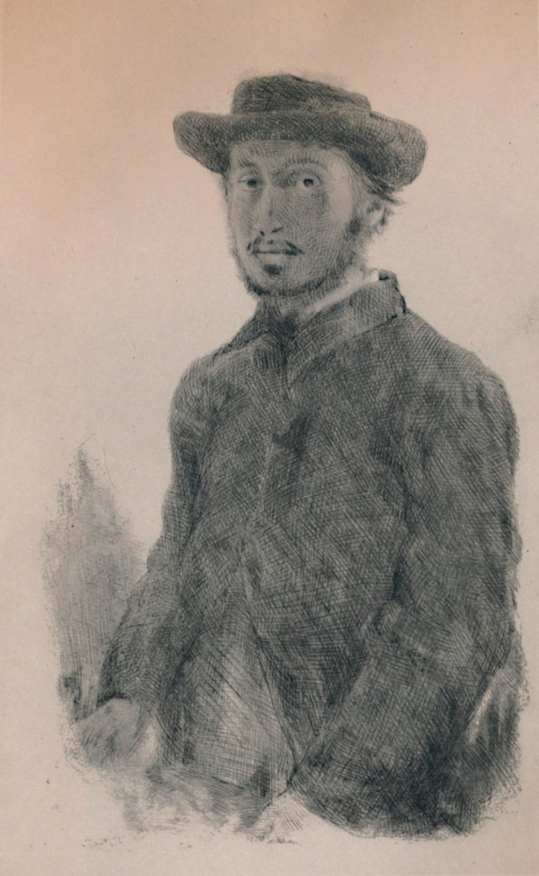 Omakuva, noin 1860-luku, 1946 tekijältä Edgar Degas