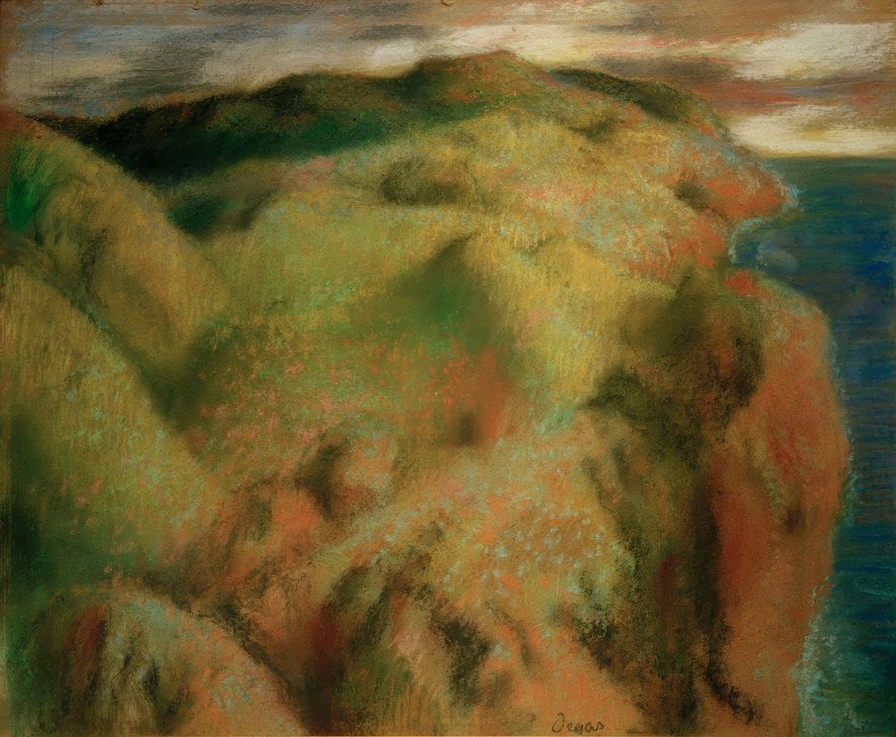 Steilküste tekijältä Edgar Degas