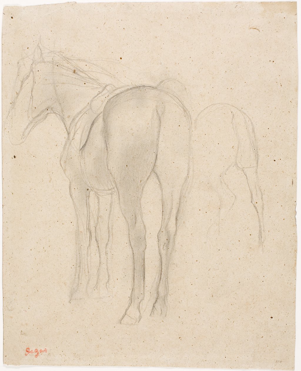 Hevosen tutkimukset tekijältä Edgar Degas