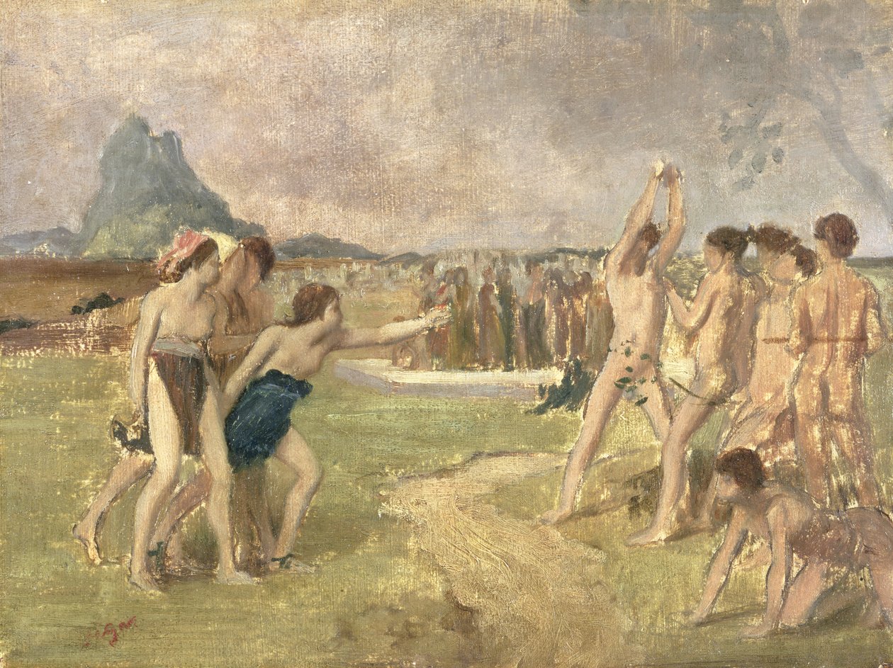 Huonekalut ja erilaiset esineet 1100- ja 1300-luvuilta tekijältä Edgar Degas