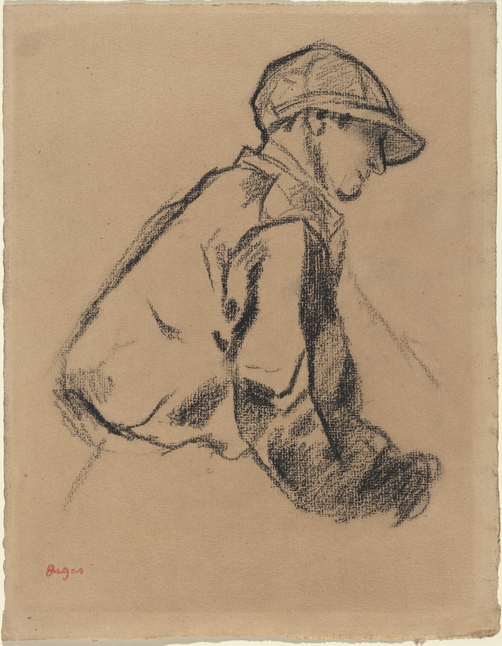 Tutkimus jockeyista tekijältä Edgar Degas