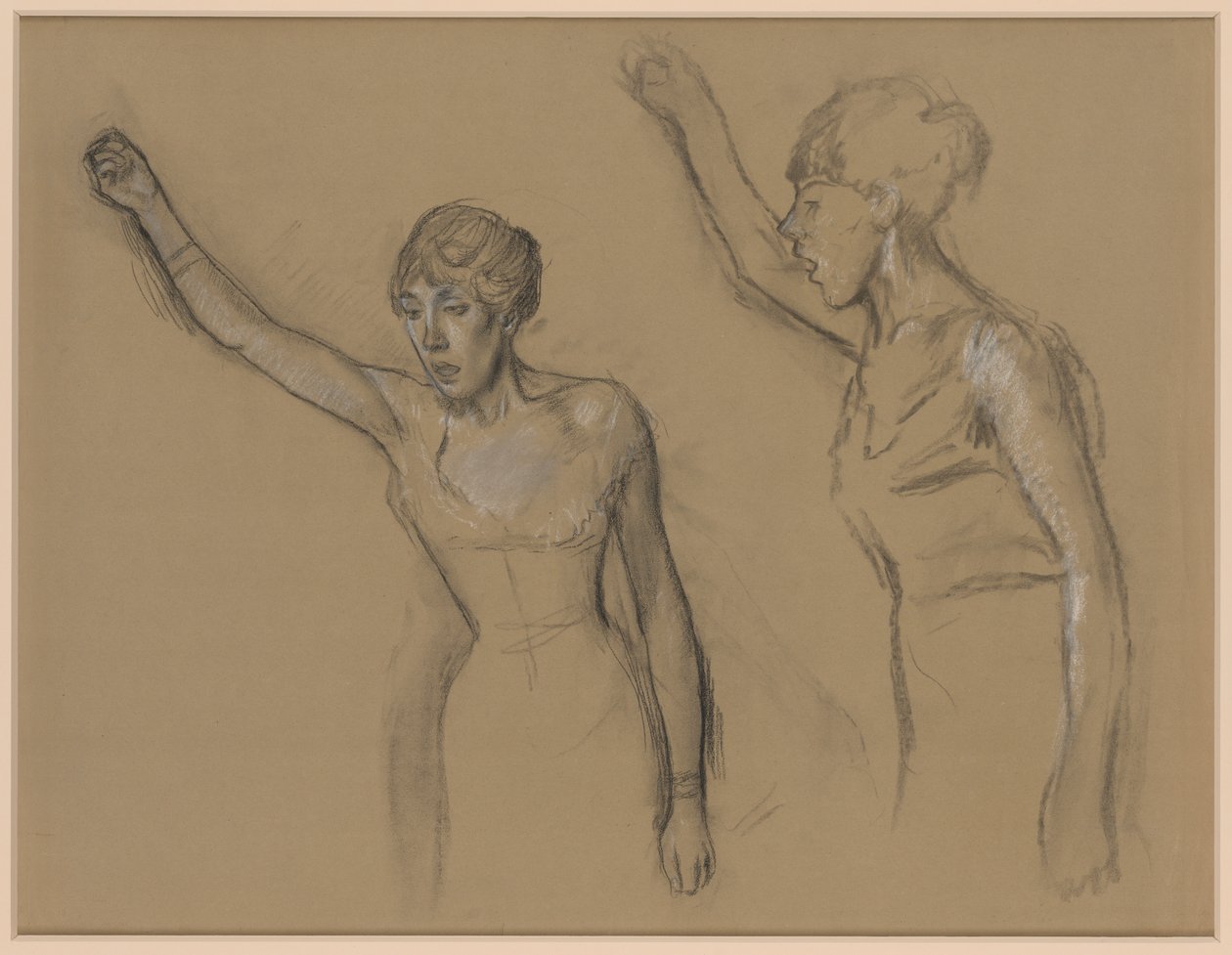 Laulajan tutkimus tekijältä Edgar Degas