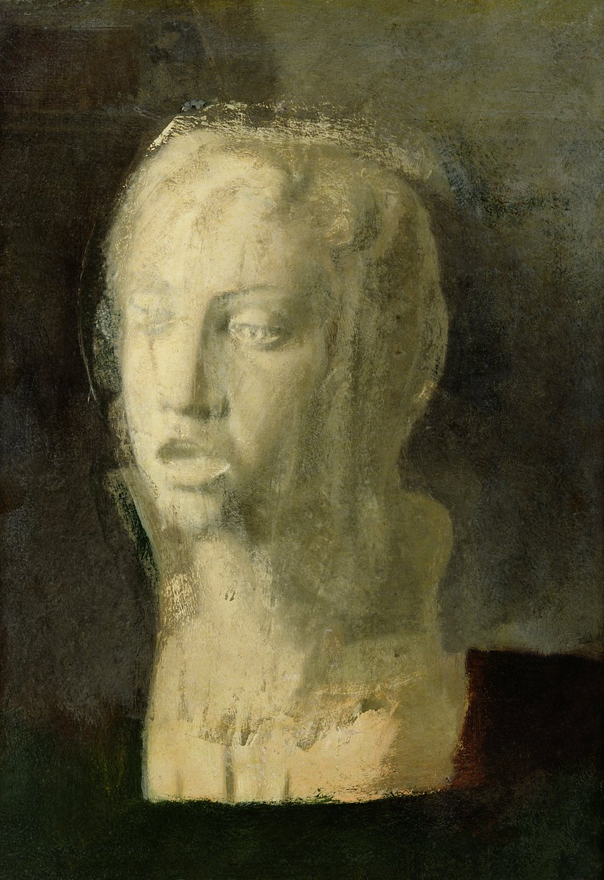 Tutkimus nuoren laulajan johtajasta Della Robbian jälkeen, n. 1856-58 tekijältä Edgar Degas