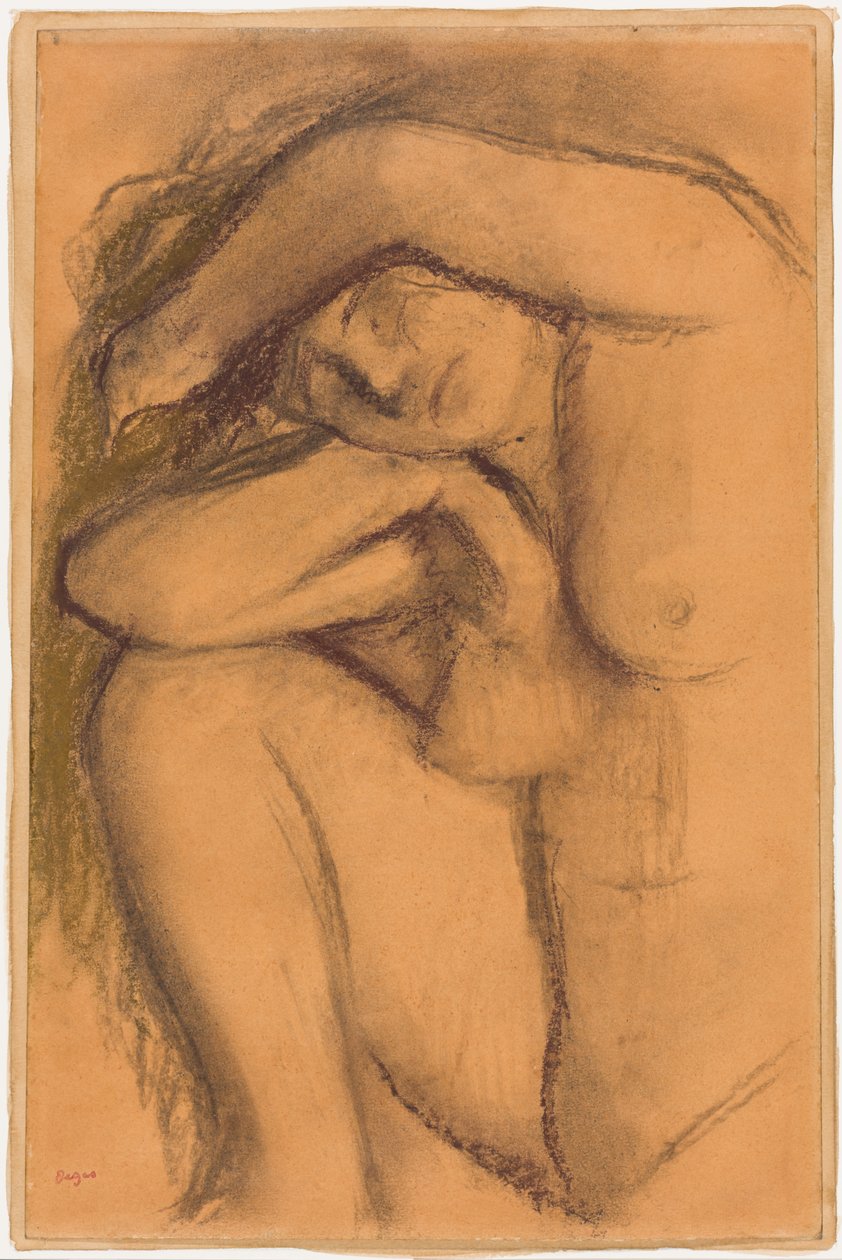 Alastontutkielma tekijältä Edgar Degas
