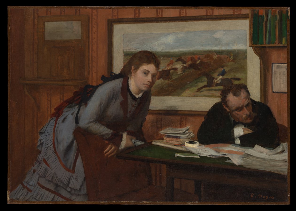 Murehtiminen tekijältä Edgar Degas