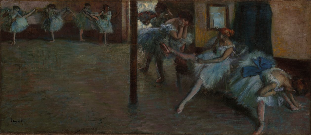 Balettiharjoitus tekijältä Edgar Degas